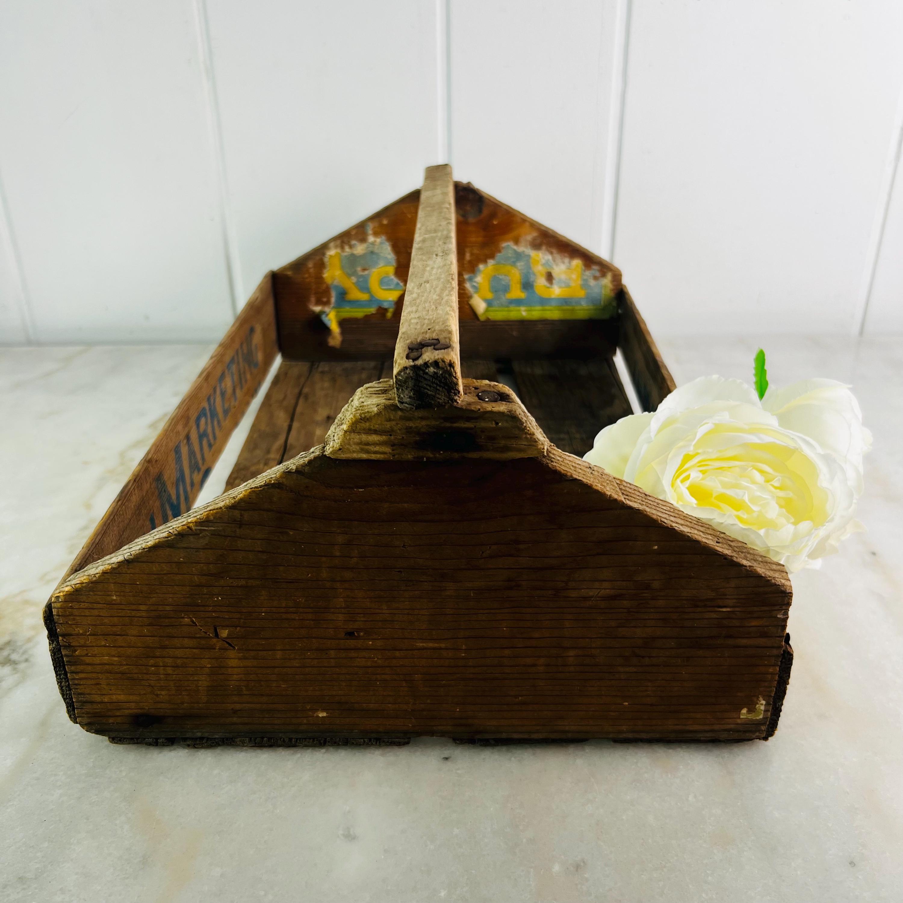 Antique Wooden Vegetable Boxes - Etsy