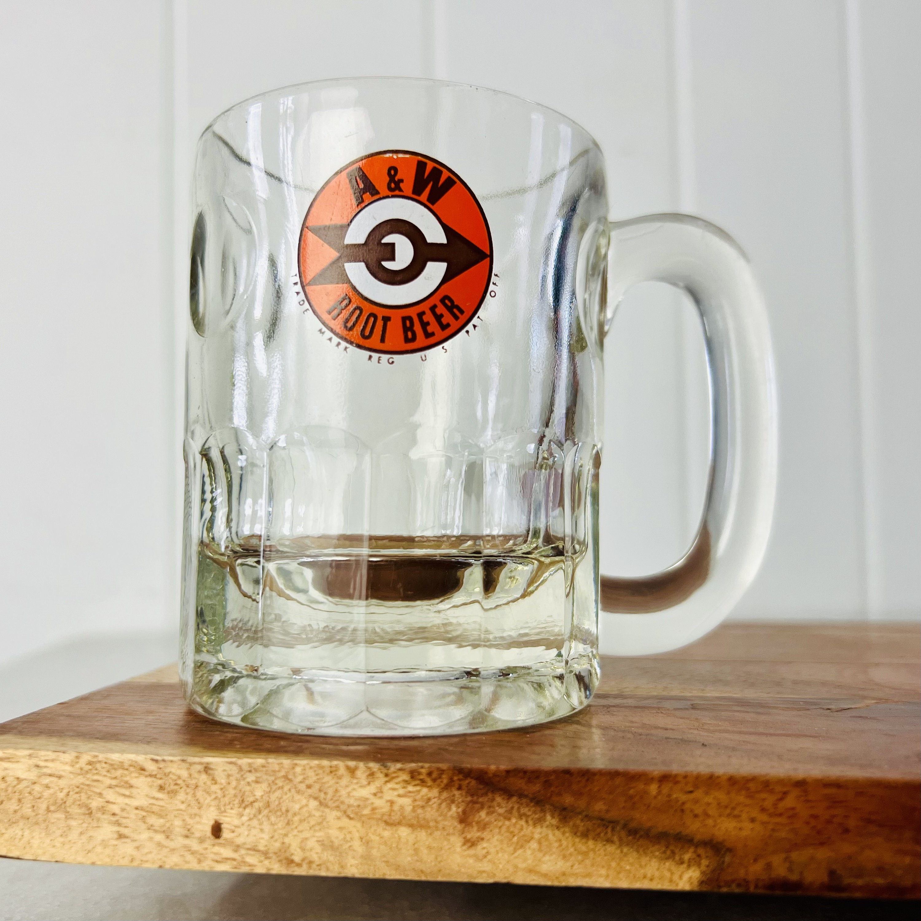 レア！50's〜A&W ROOT BEER ビールジョッキ　レストランヘビーマグ レア！50's〜A&W ROOT BEER ビールジョッキ レストランヘビー