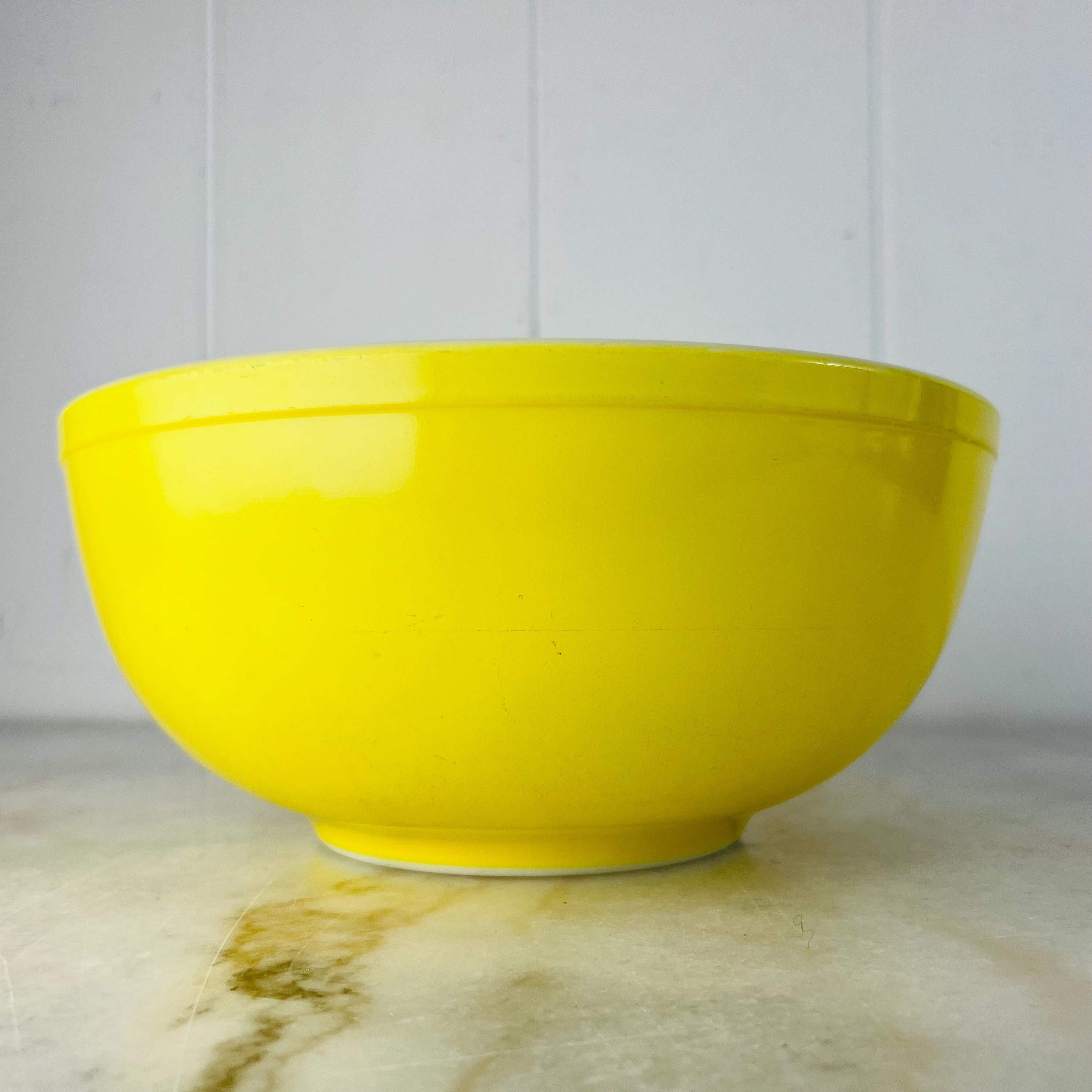 Vintage Old Pyrex Pyrex 525 イエローボウル Vintage Old Pyrex Pyrex