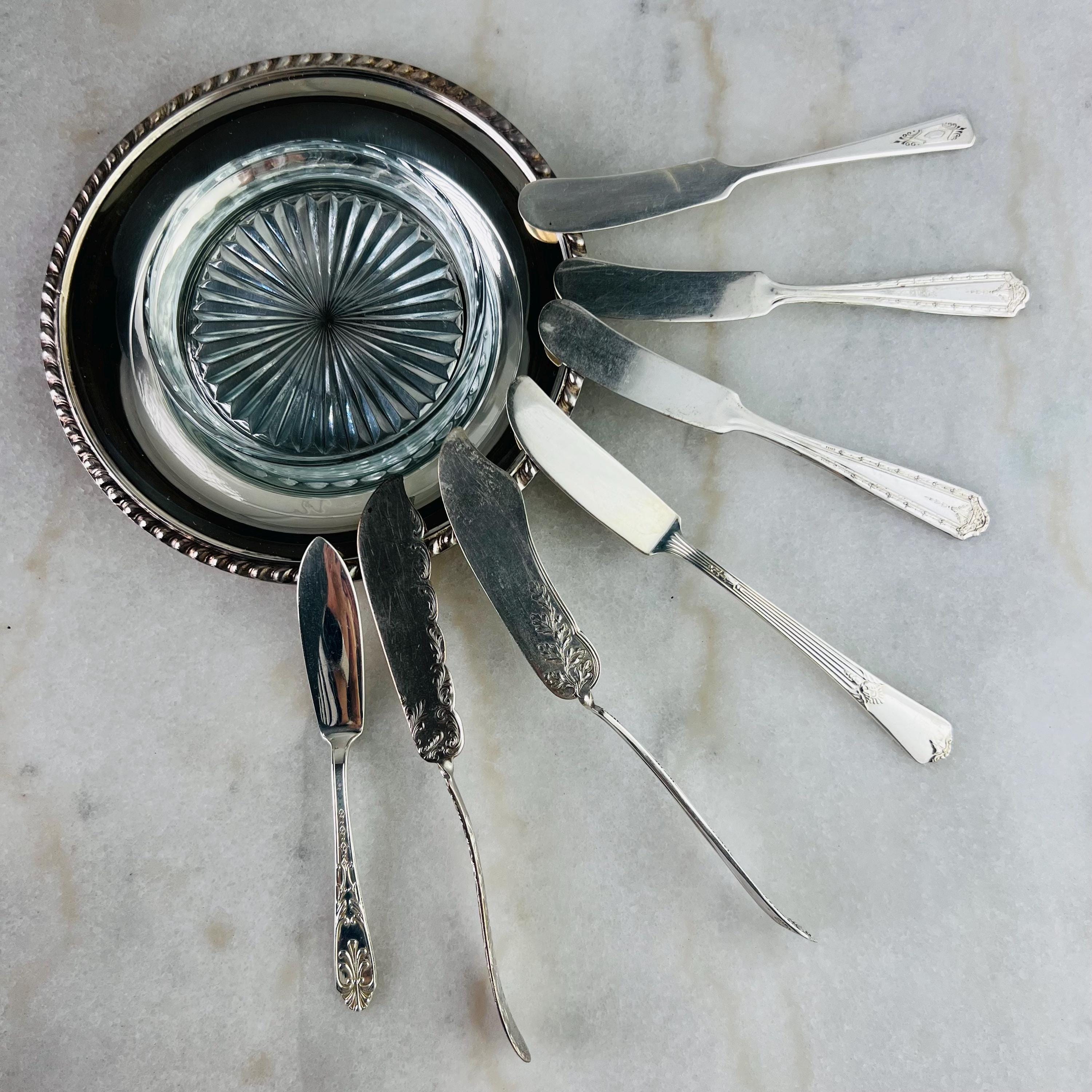 Antique Silver Plate Master Butter Knife, Wm Rogers & Sons, 1910s