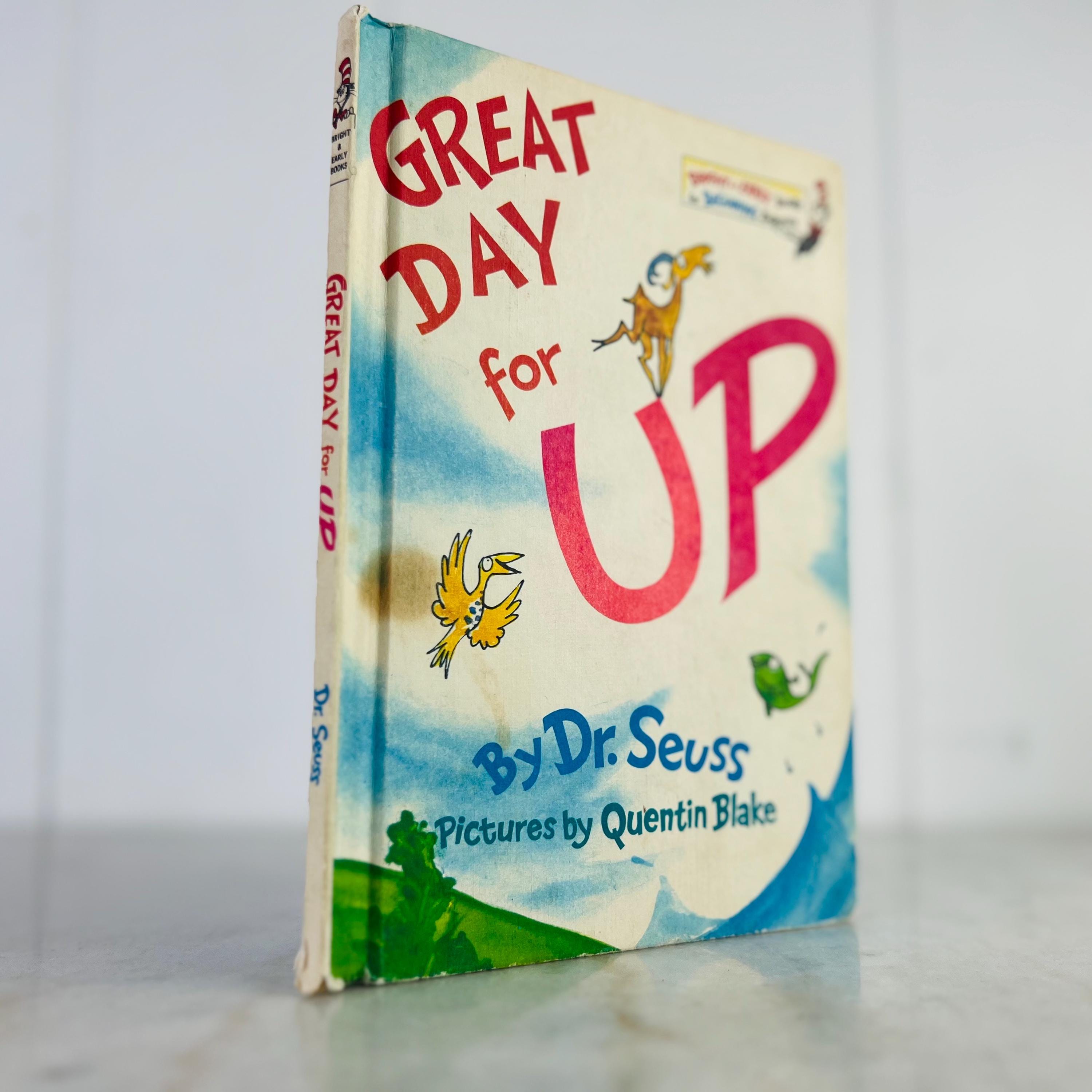 1974 First Edition Dr. Seuss Day for up Book – Beginner Reader