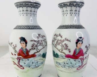 中国粉彩磁器壺花瓶、民国時代、乾隆年製 - Etsy 日本