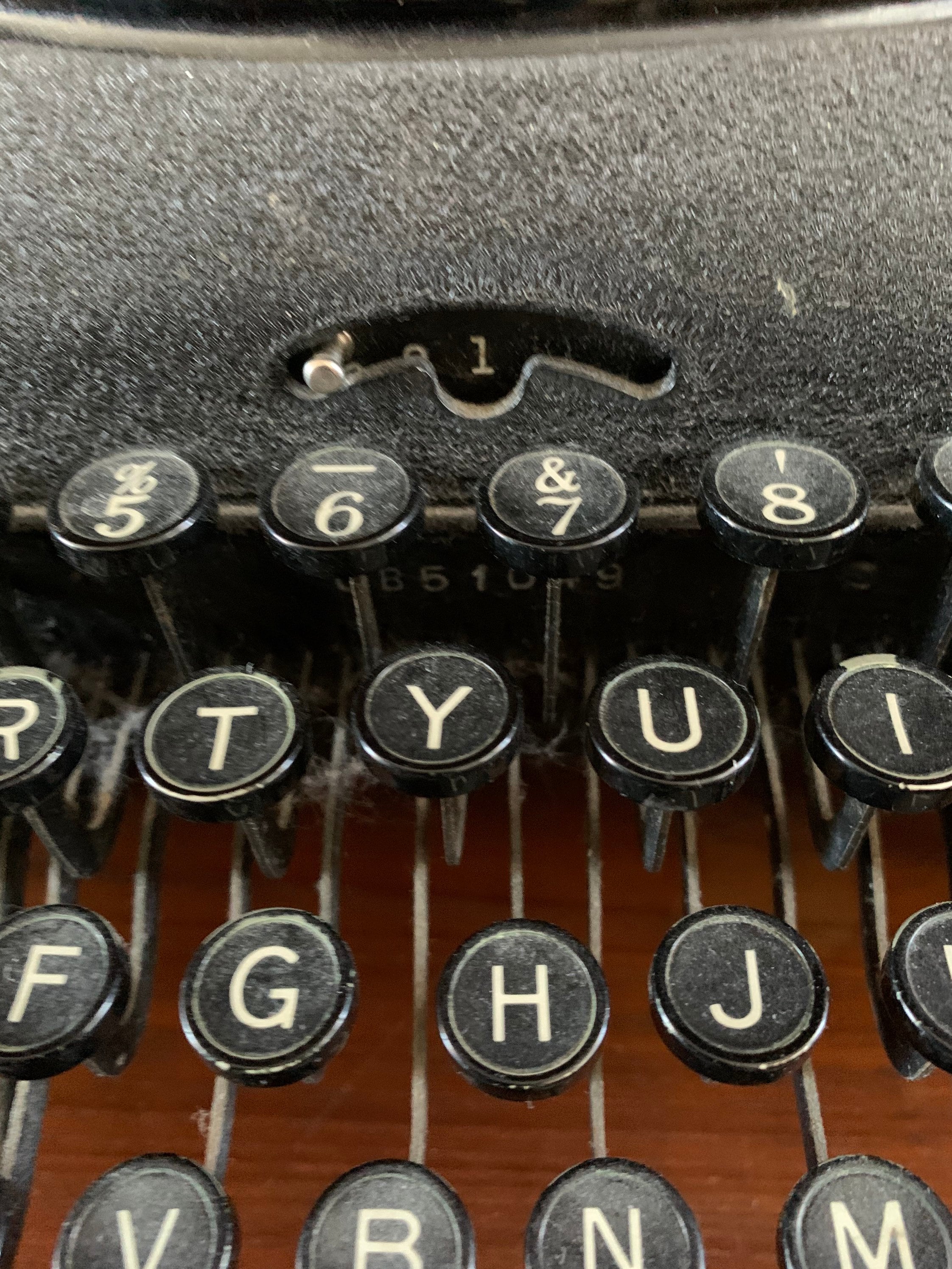 アンティーク レミントン タイプライター モデル No.5 大英帝国 1930