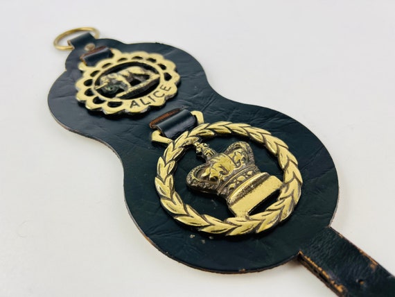 Brass Horse Bridle Medallions