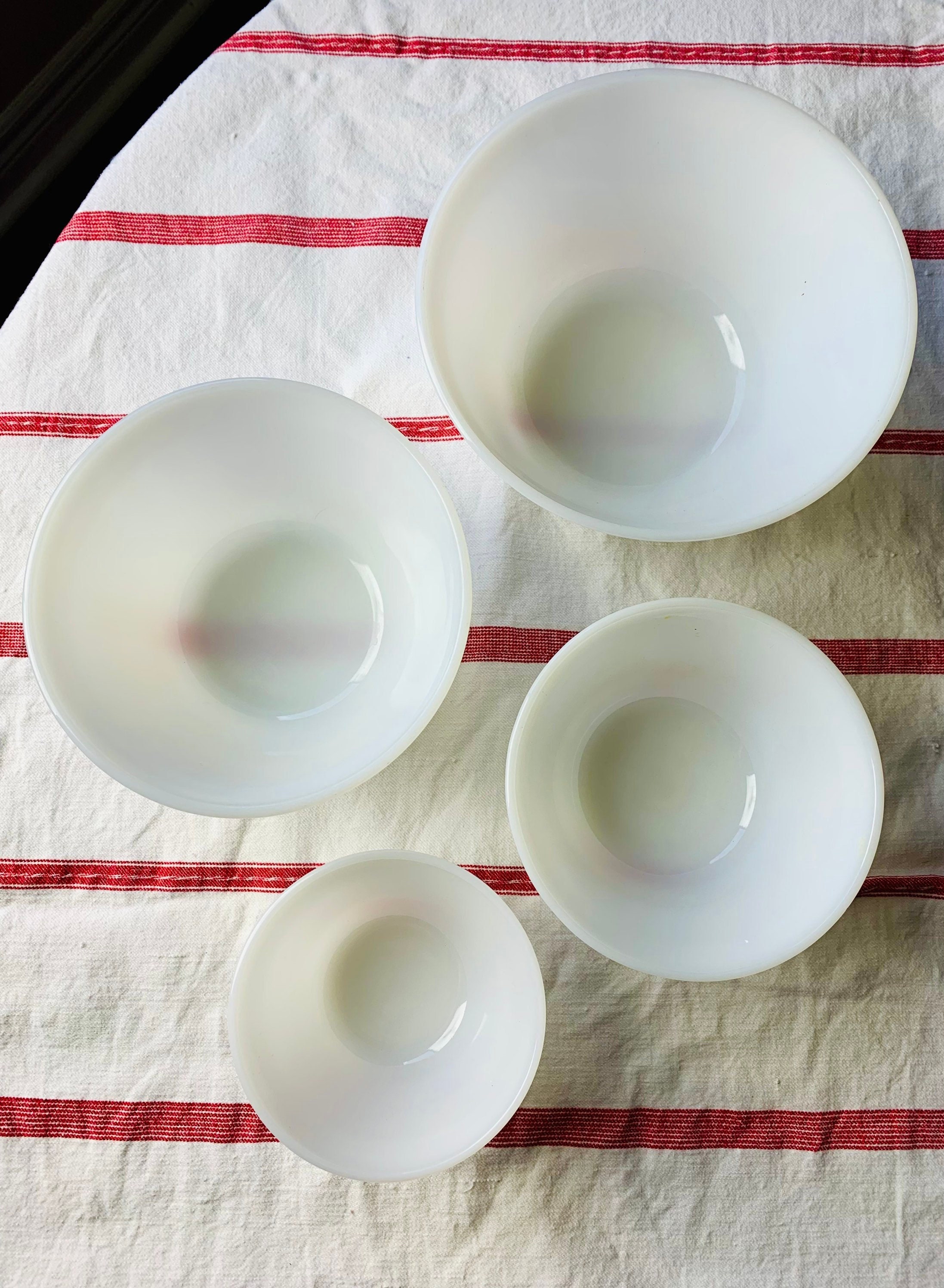 Milk Glass Mixing Bowl – Found Furnishings