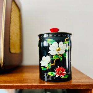 Vintage Collectible Tin George W Horner and Co, Dainty Dinah candy tin, toffee tin, English Tin, cottagecore, cottage tin, kitchen tin, gift