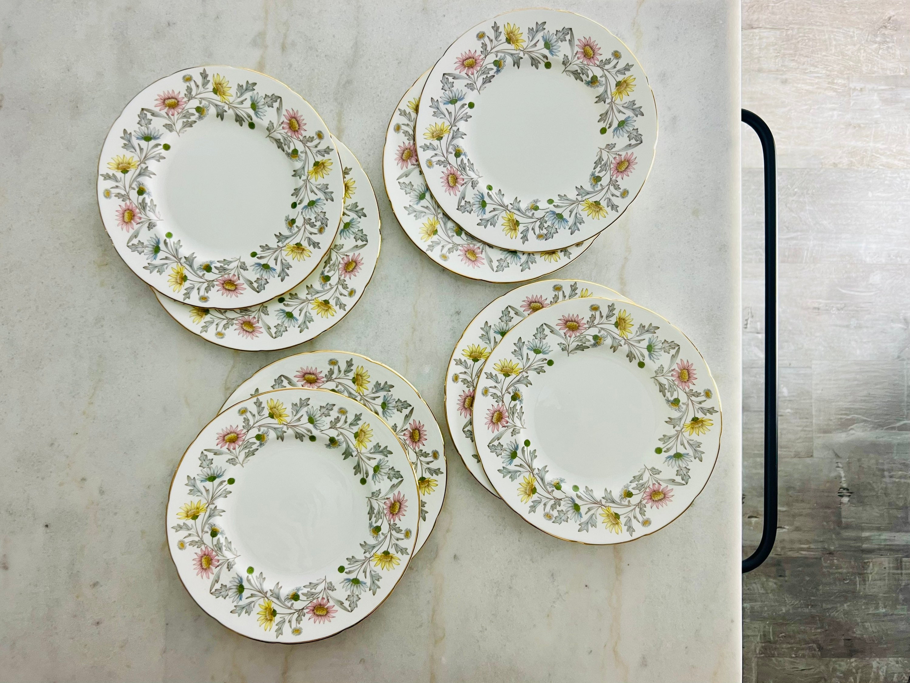 【Coalport】プレート　ディナープレート　4枚 RARE Vintage Coalport Somerset Dinnerware, 16 Pieces, Dinner