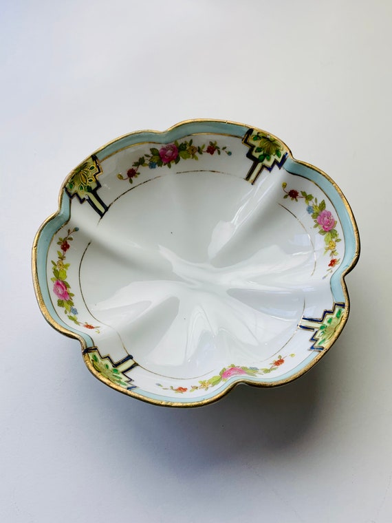 Hand Painted Nippon Miniature Plate (JAS) Hand Painted Nippon Miniature Plate (JAS)