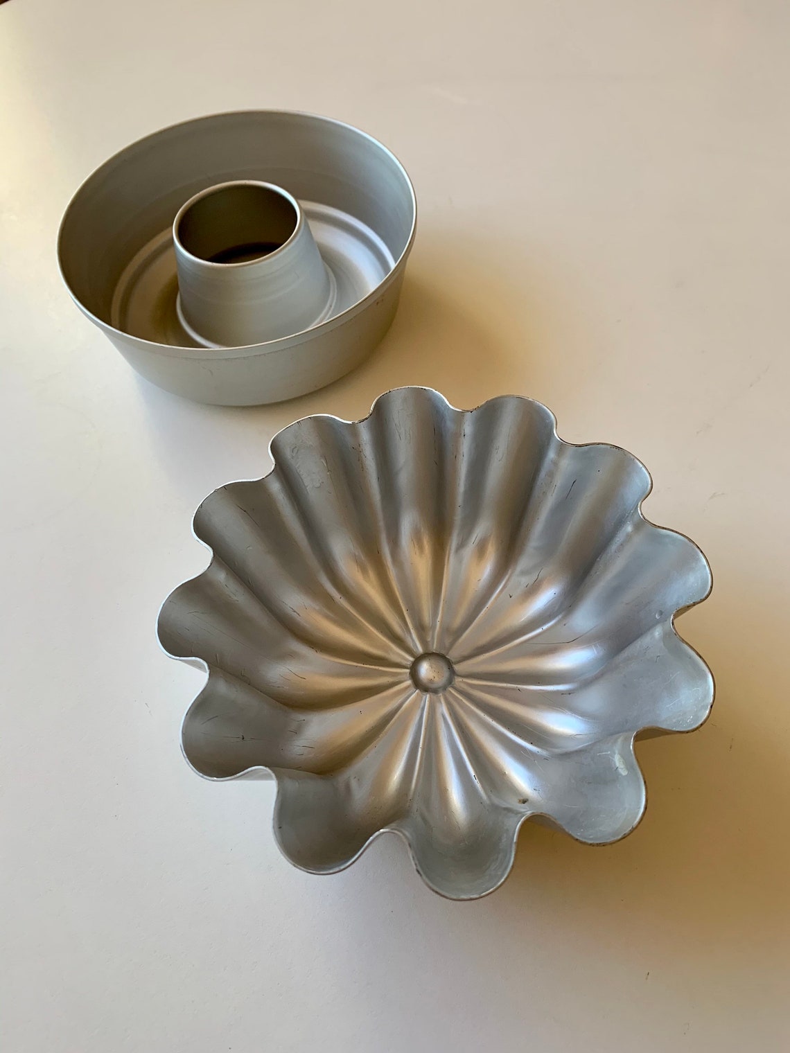 Retro Flower cake pan Mirro Jello Mold flowershaped jelly Etsy