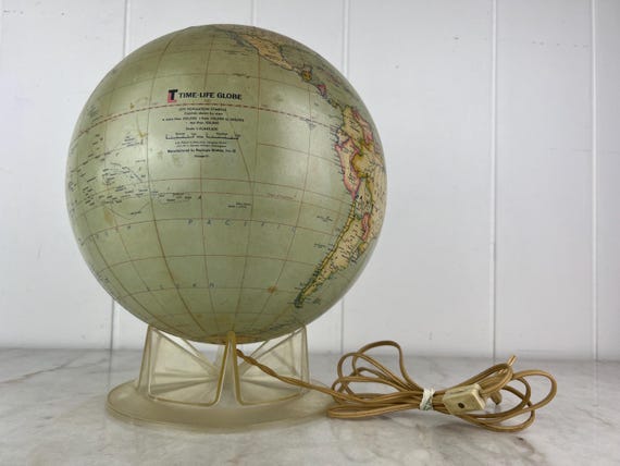 【10周年LIVE】globe/globe decade LIVE Vintage Globe, 1965 Illuminated Time-life, by Replogle