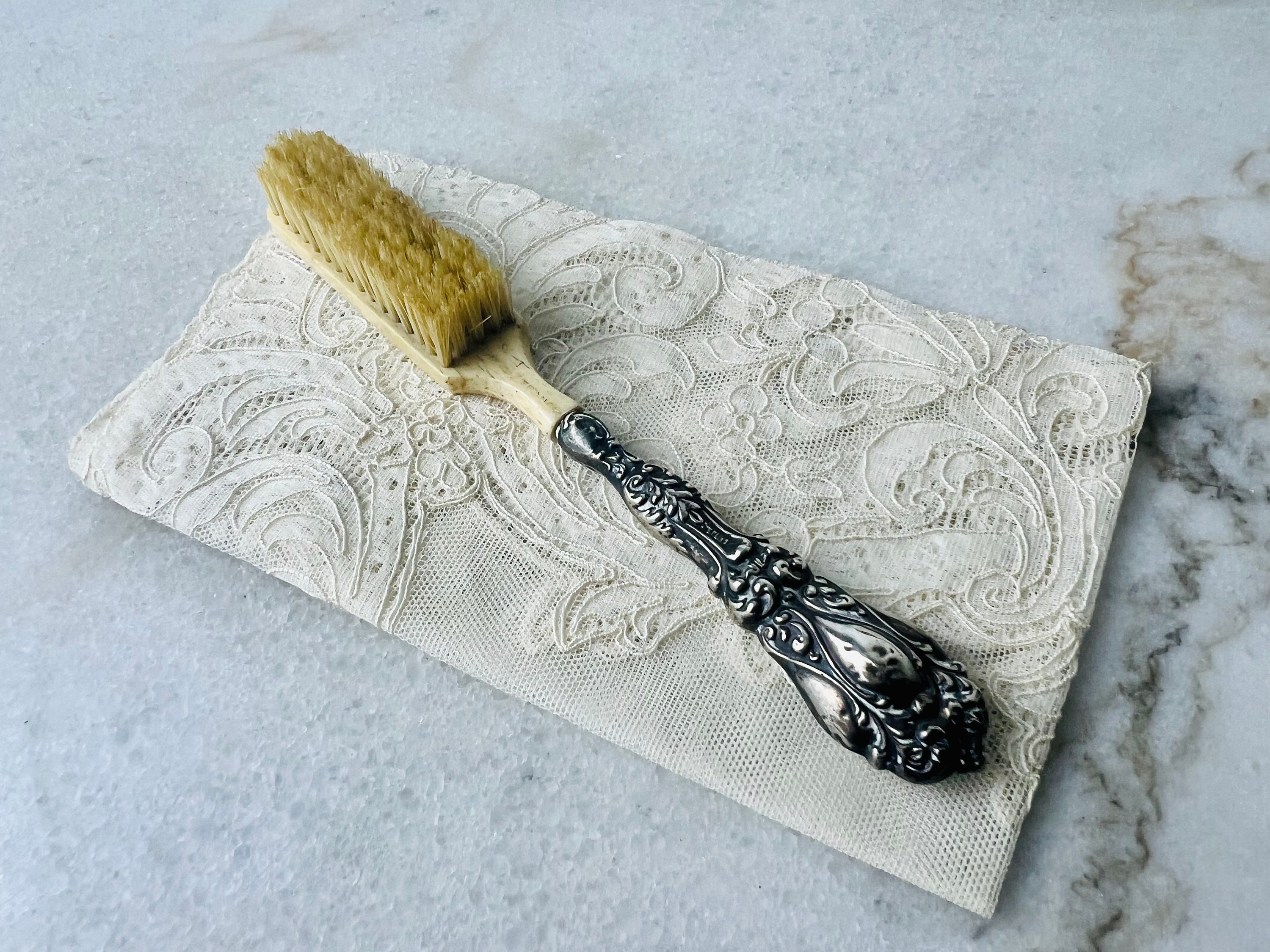 Silver backed brush - Etsy 日本