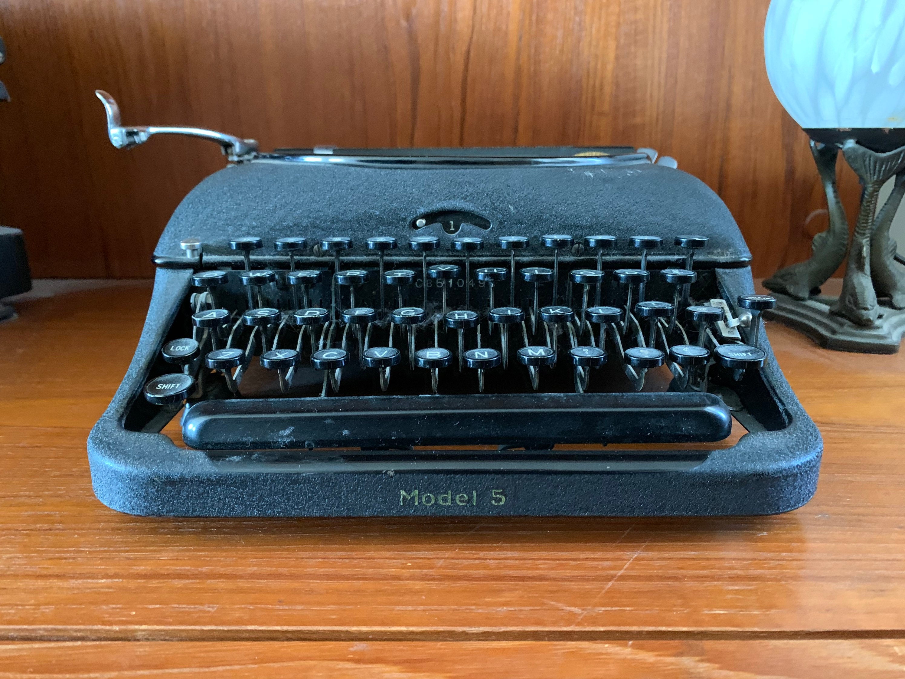 REMINGTON 5 タイプライター レミントン アンティーク アメリカ