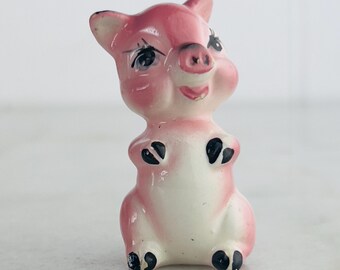 Vintage 1940-'50s Cute Animal Figurines, Cartoony Elephant