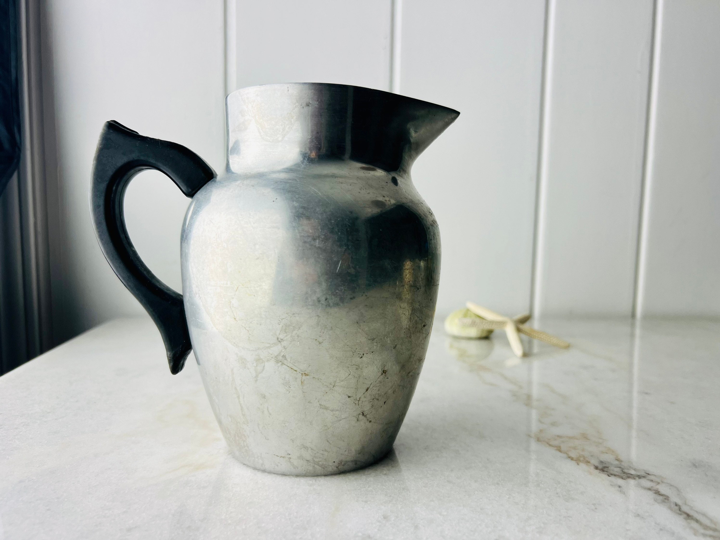Vintage Genuine Superhealth Pitcher, for Vase, Cast Aluminum, Made in ...