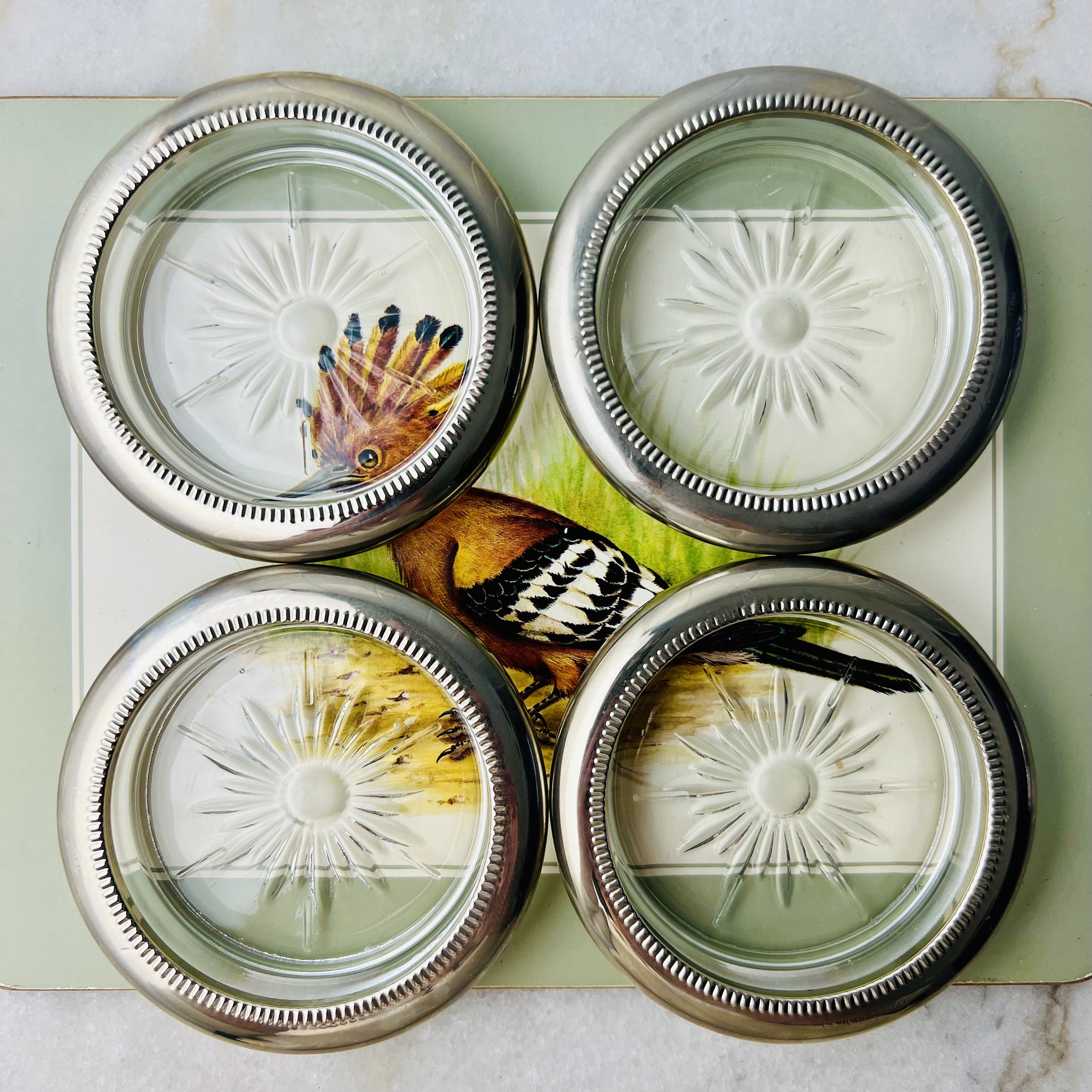Glass for coasters discount
