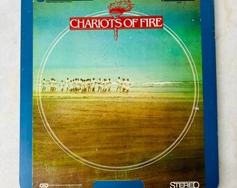 Disco CED antiguo y raro de "Carros de Fuego", Warner Home Video