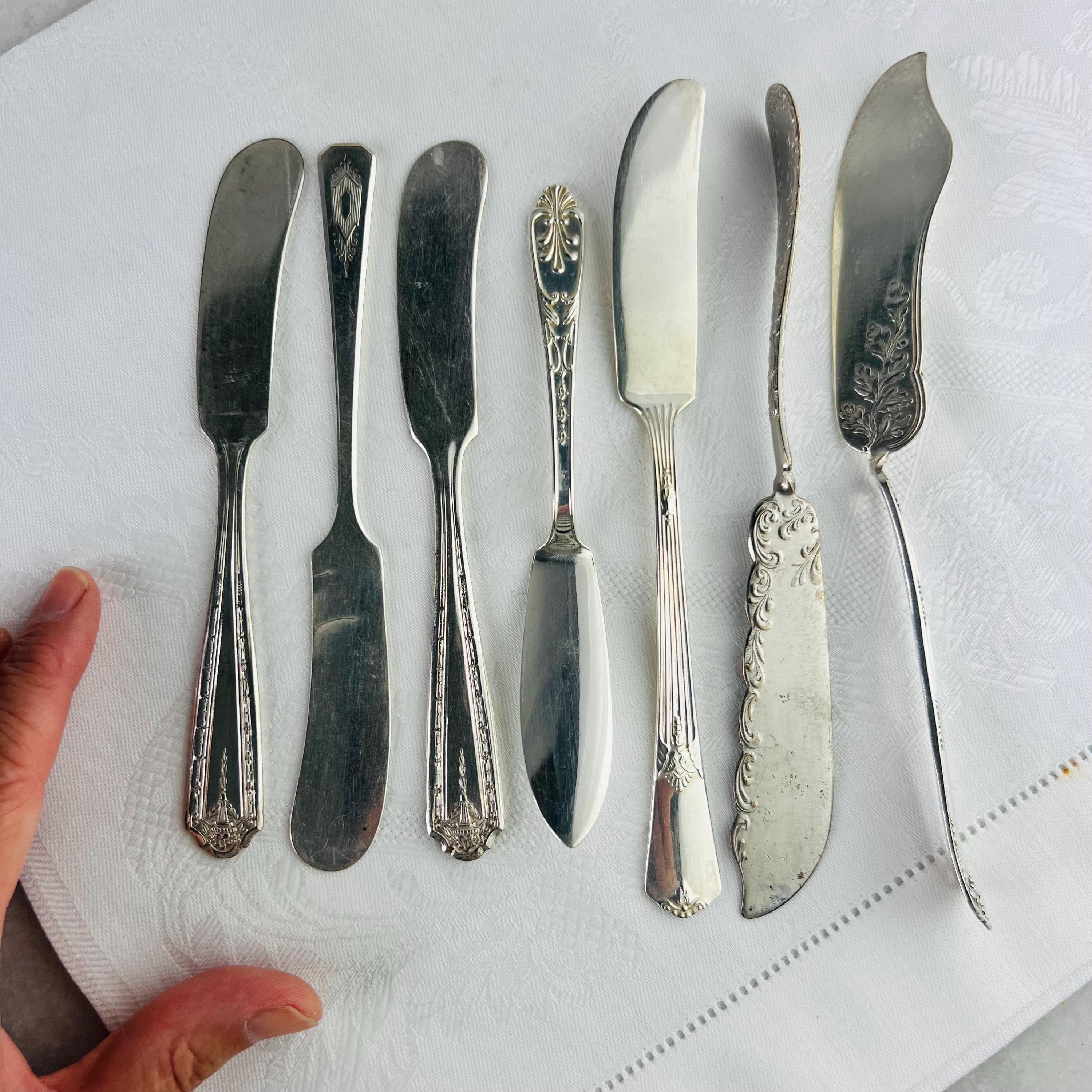 Rogers silver butter knife - Etsy 日本