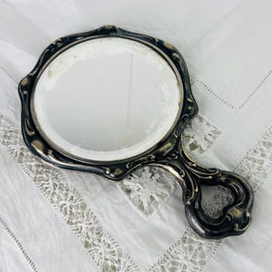 Antique silver plated hand mirror - Etsy 日本