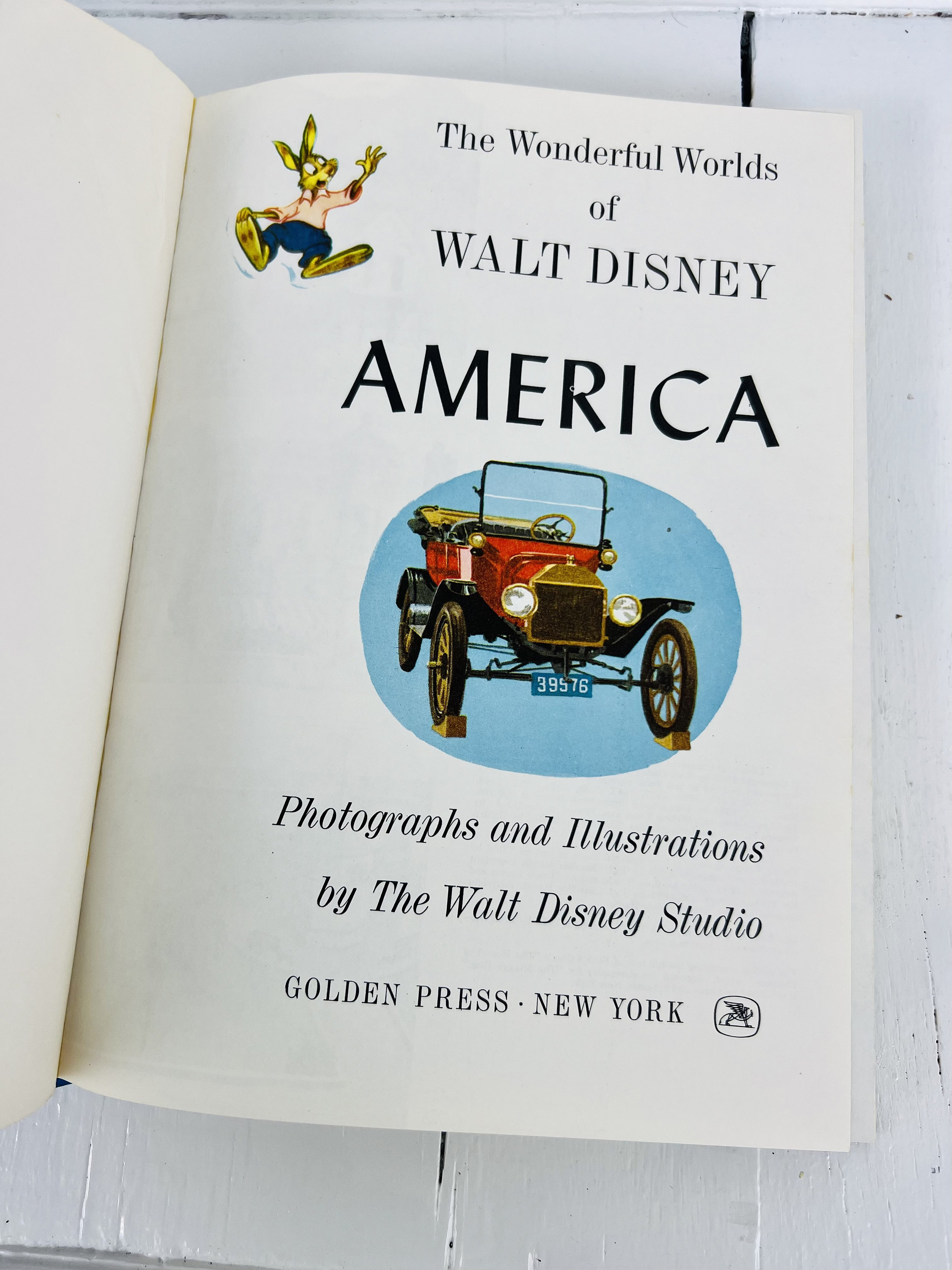Vintage 1965 Walt Disney Hardcover Book Set, Illustrated