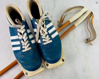 GARMISCH Vintage Cross Country Ski Boots Kandahar Cable  display picture 1