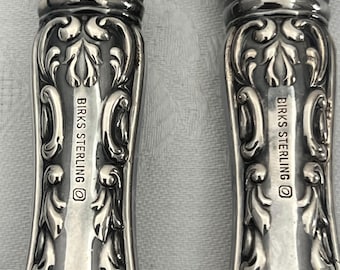 Vintage Birks Sterling Silver Carving Set, Louis XV Pattern - Etsy