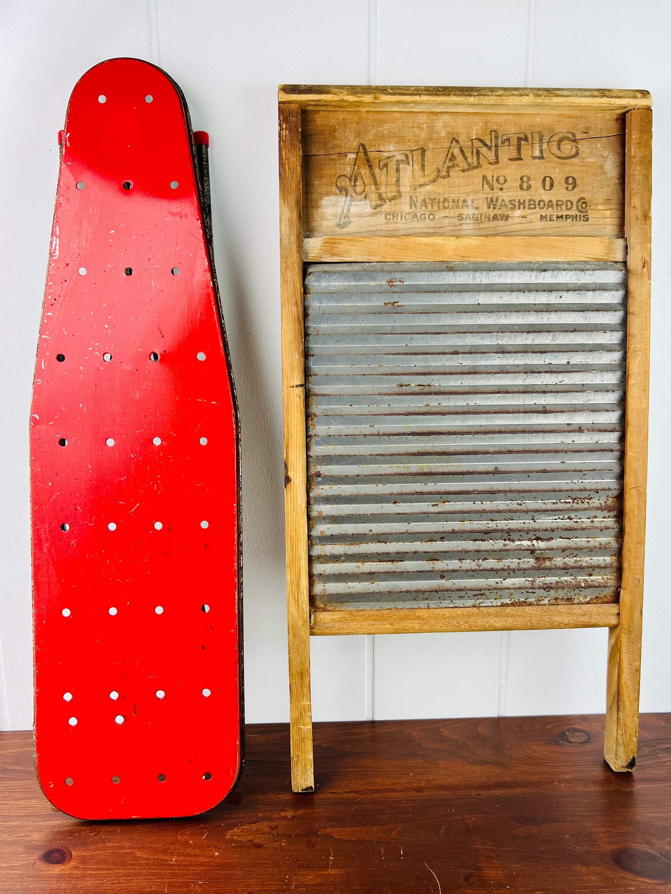 アンティーク ウォッシュボード、No. 809 アトランティック ナショナル