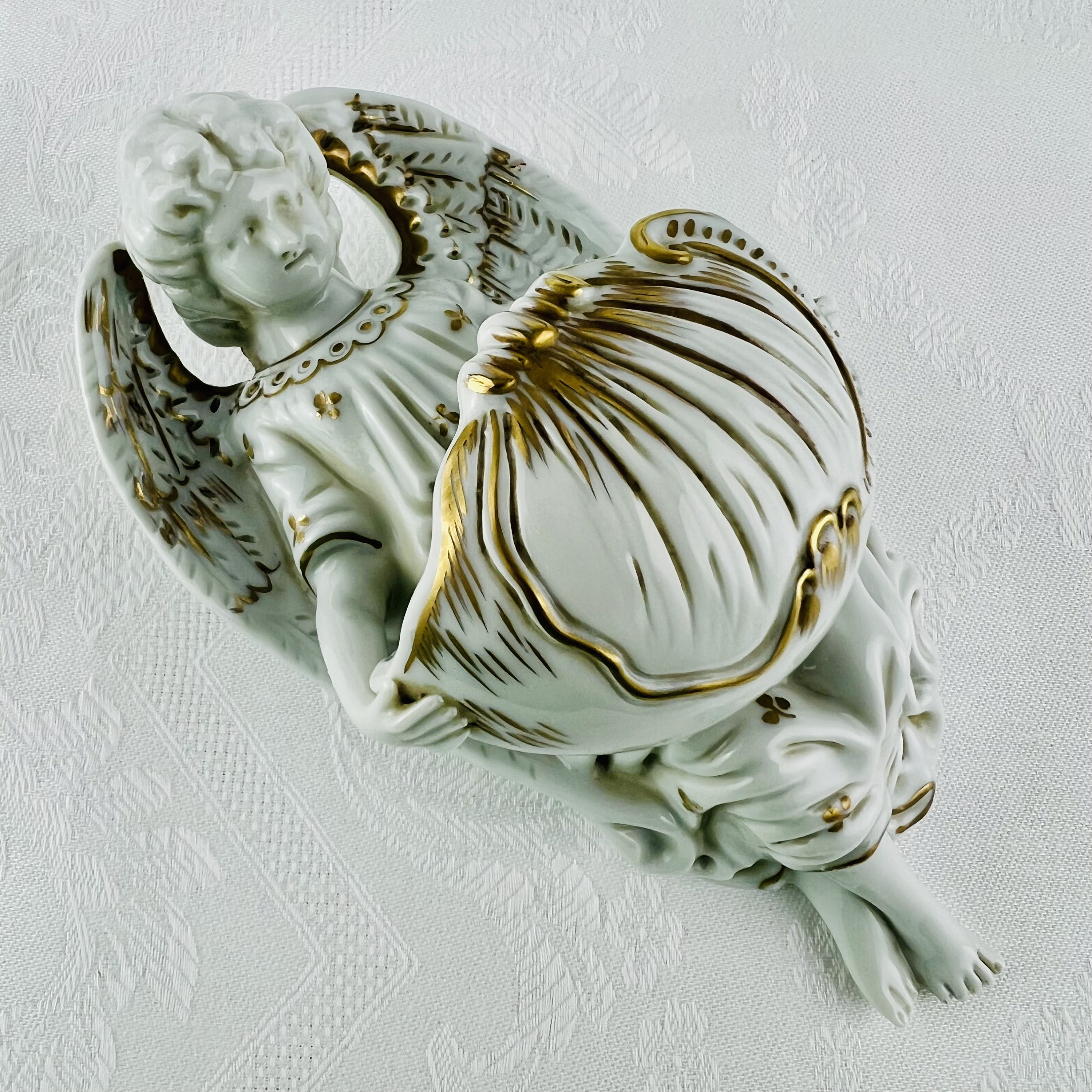 Capodimonte Porcelain Angel - Etsy