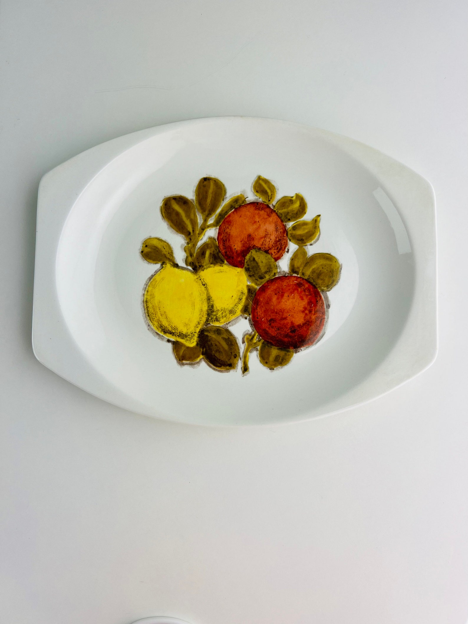 Ensemble de 4 assiettes à dîner vintage J&G Meakin bleu