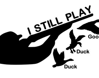 Duck/goose Hunting Decal - Etsy