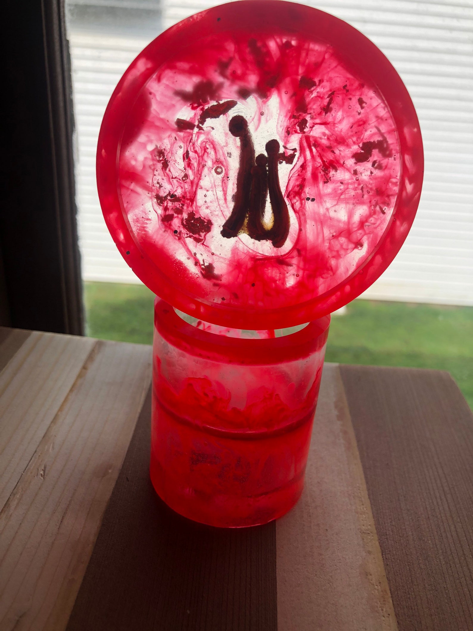 Mushroom in Epoxy Coaster/cup set. Etsy