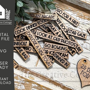 25 dates for us | Valentines Day | Scrap Buster | SVG Digital cut file