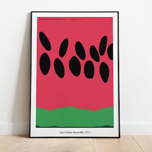 Stampa Herman Miller SUMMER PICNIC, arte murale, poster originale, storia dell'arte, classici del design, design di poster, pop art