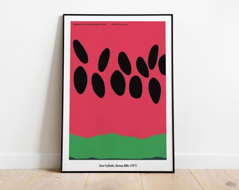 Herman Miller SUMMER PICNIC print, wall art, original poster, art history, design classics, poster design, pop art