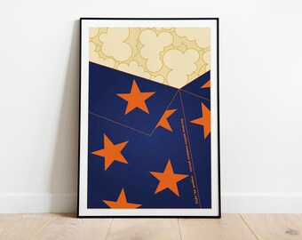 Herman Miller SUMMER PICNIC print, wall art, original poster, art history, design classics, poster design, pop art
