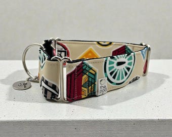 Demon Slayer Icons Sand | Martingale Collar Greyhound - Whippet - Italian greyhound