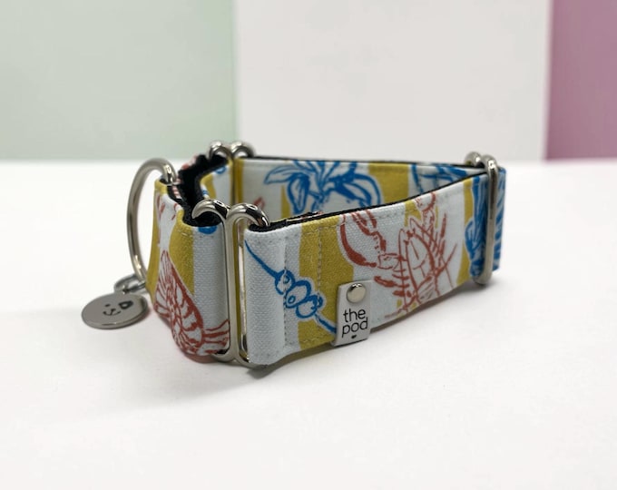 Seaside Tavern  / Greyhound - Whippet - Italian Greyhound Martingale Collar