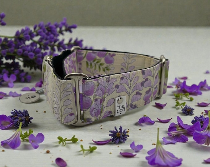 Lavender Lemon | Martingale Collar Greyhound - Whippet - Italian greyhound
