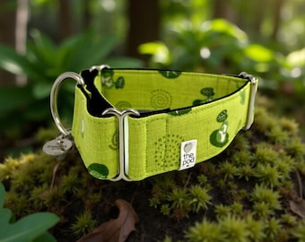 Frog and Lily  | Martingale Collar Greyhound - Whippet - Italian greyhound