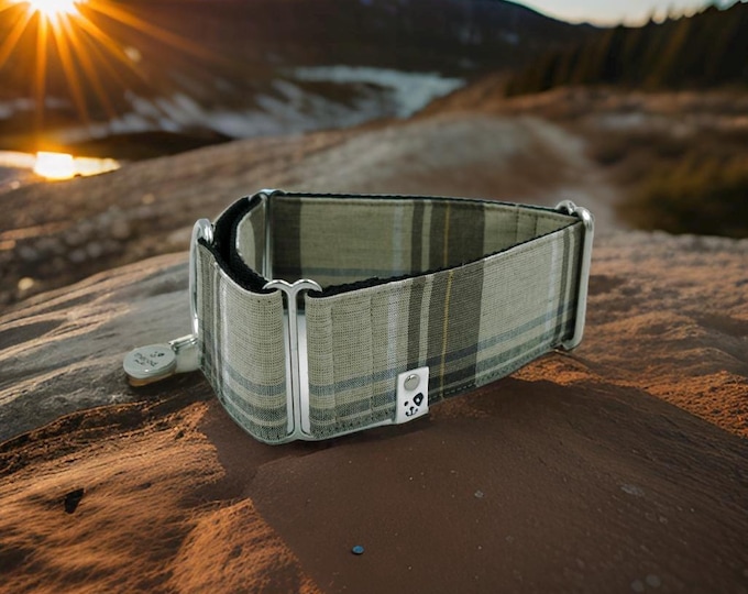 Tartan Brown | Martingale Collar Greyhound - Whippet - Italian greyhound