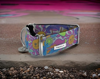 Sun and Surf / Greyhound - Whippet - Italian Greyhound Martingale Collar