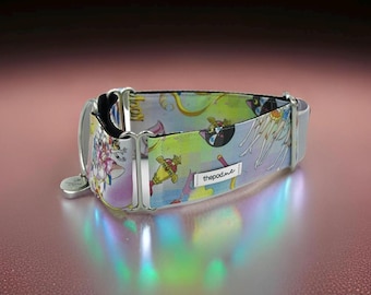 Sailor Moon LIMITED STOCK (only 15 available) / Greyhound - Whippet - Italian Greyhound Martingale Collar