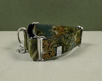 Japanese Tiger Teal  | Martingale Collar Greyhound - Whippet - Italian greyhound