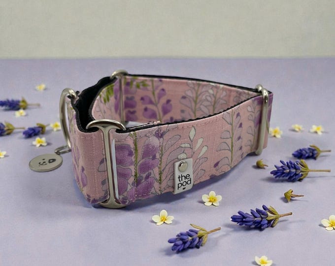 Lavender Peach | Martingale Collar Greyhound - Whippet - Italian greyhound