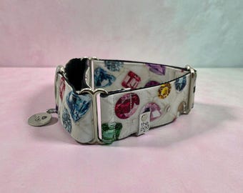 Diamond Gems | Martingale Collar Greyhound - Whippet - Italian greyhound
