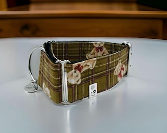 Tartan Teddy | Martingale Collar Greyhound - Whippet - Italian greyhound
