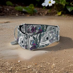 The Scenic Route - Flora & Fauna | Martingale Collar LIMITED STOCK / Greyhound - Whippet - Italian greyhound