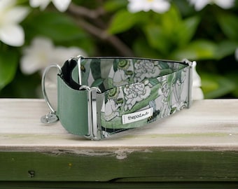 Gumnut Babies Green / Greyhound - Whippet - Italian Greyhound Martingale Collar