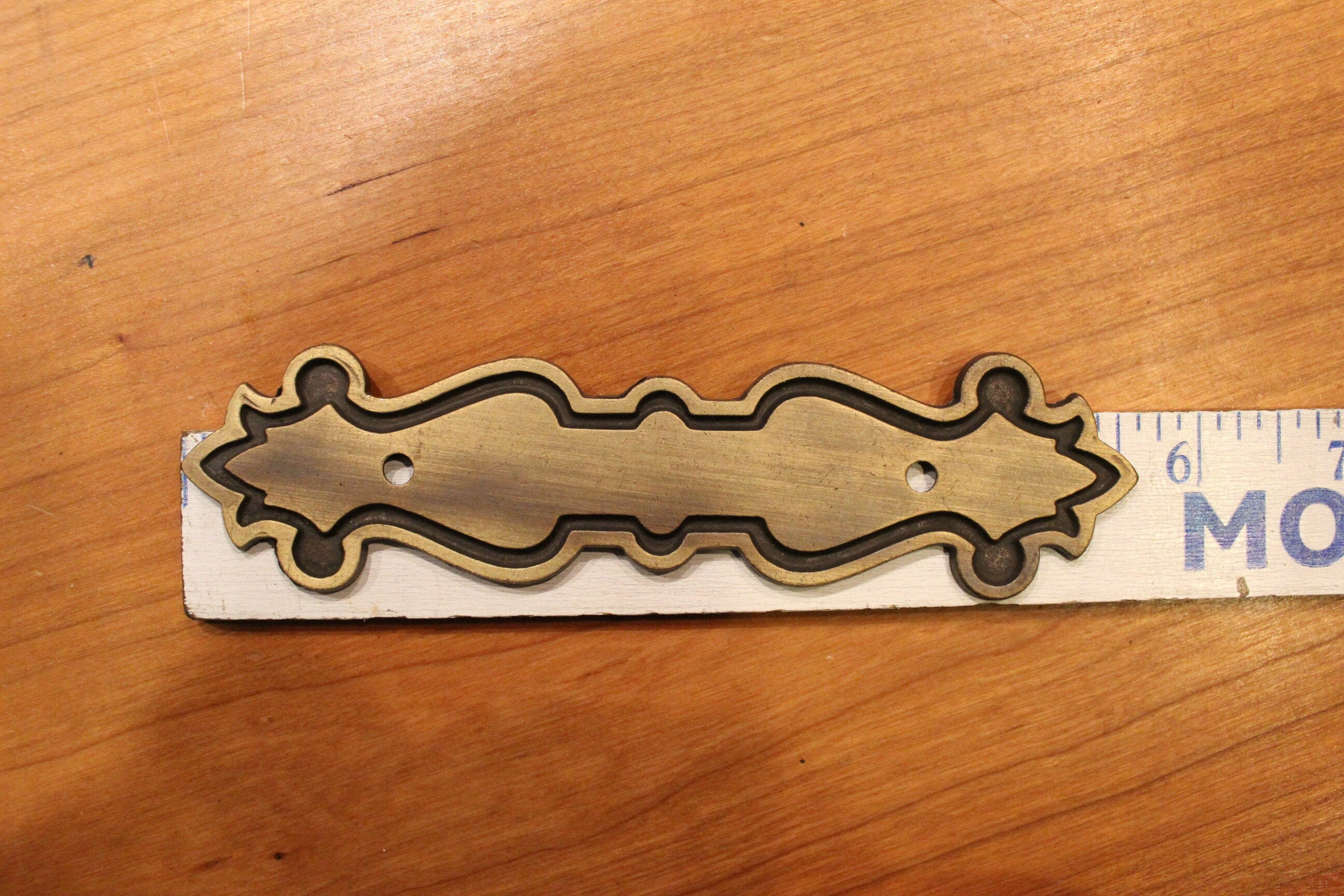 National Lock Co Vintage Backplate / Escutcheon for Etsy