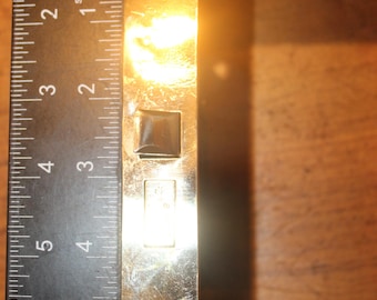 Restored Sargent Easy Spring 5254 Victorian Mortise Lock Bronze Faceplate R-103