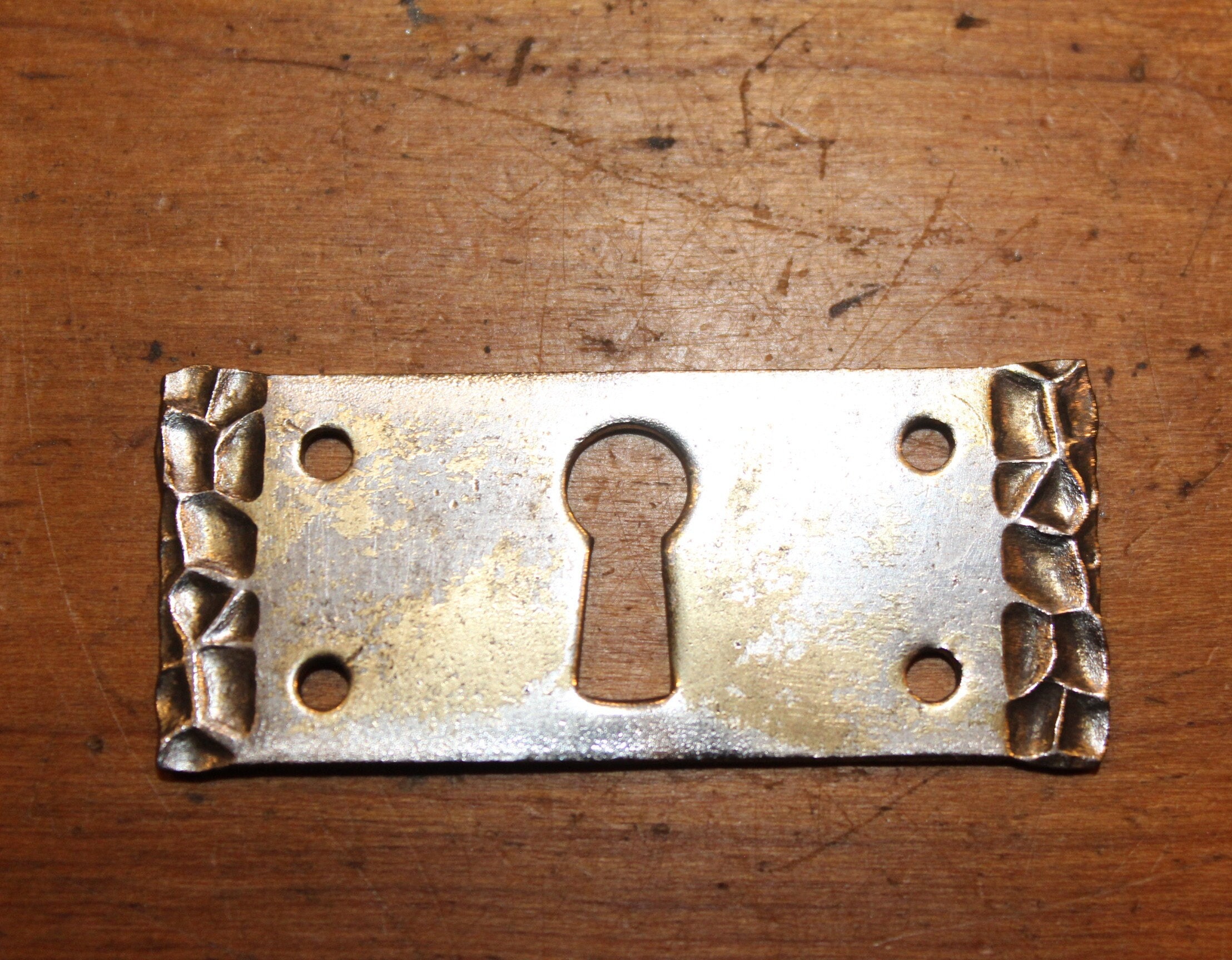 2.75 4 Pcs Vintage Escutcheons BUTTERFLY Brass Hinge Cabinet Door